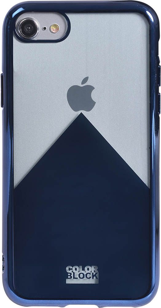 Colorblock CBPCOVGRAPHIP7NV - Metal Graphic Case IP6/7/8, Navy Blue