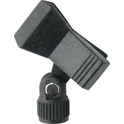 Quiklok Black Plastic Spring Clip for Microphone
