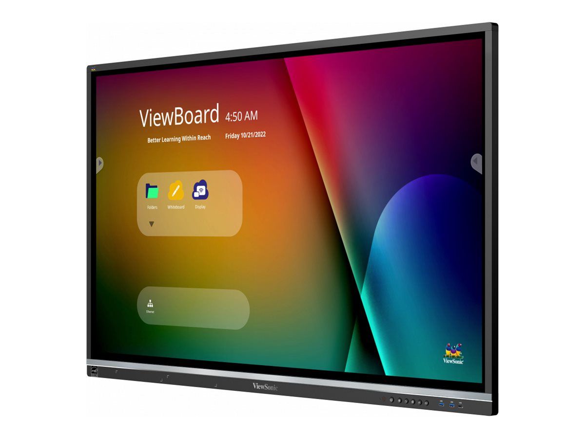 ViewSonic ViewBoard IFP5550-5 - 55" LED Interactive Display with Touchscreen / PC Option (Slot-in) - 4K UHD (2160p) 3840 x 2160
