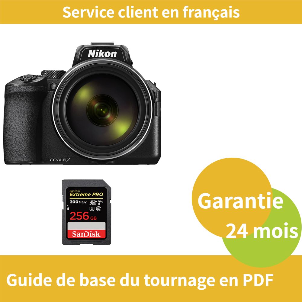Nikon Coolpix P950 Camera + SanDisk 256GB Extreme PRO SDXC UHS-II Card