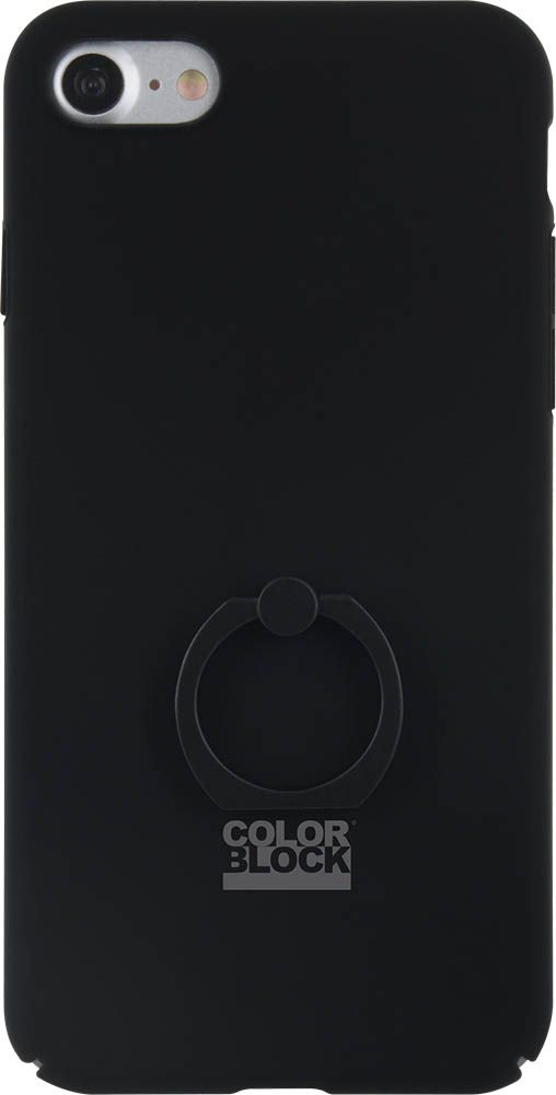 Colorblock Ring Case - Black (iPhone 6/6S/7/8)
