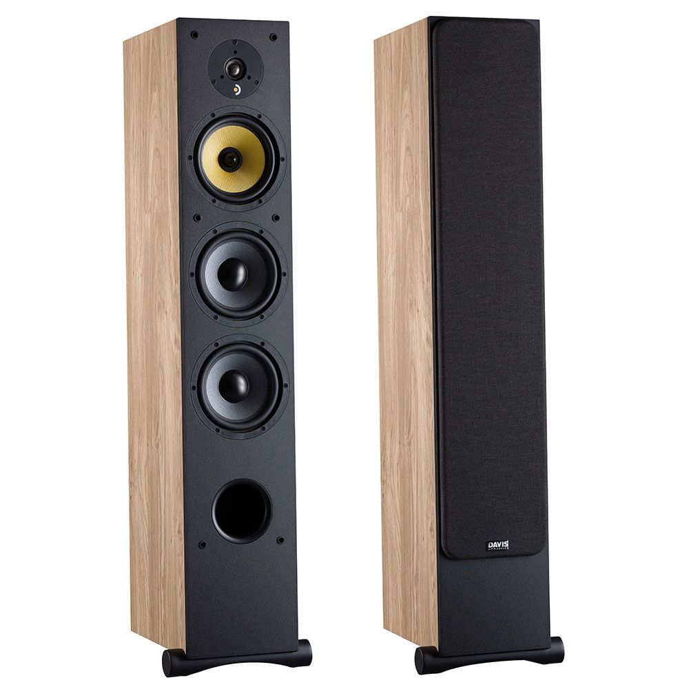 Davis Acoustics Ariane 7 Speaker - Clear Cherry, Single Unit