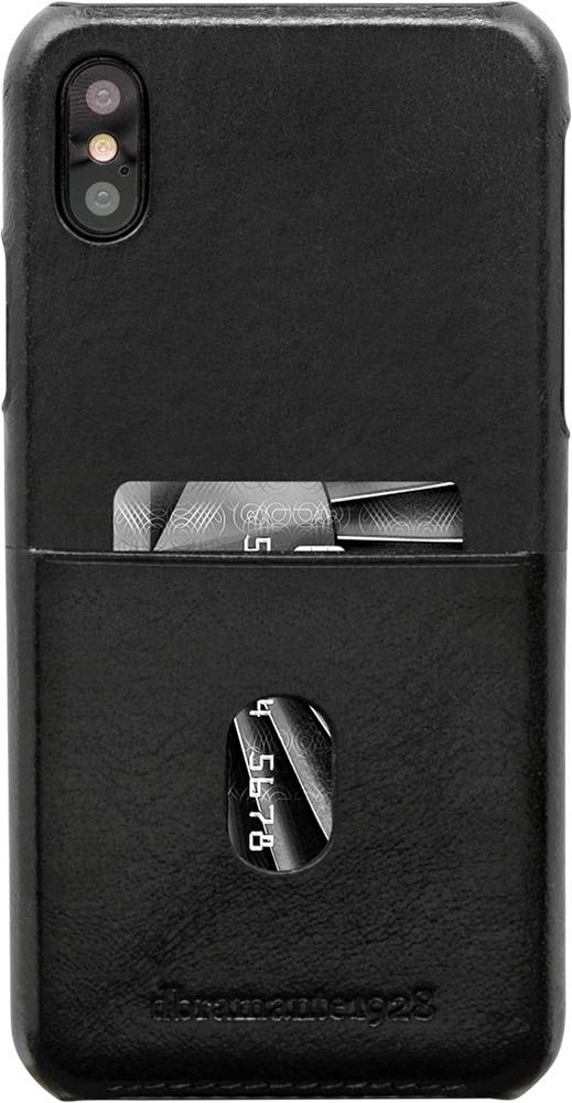 Dbramante1928 iPhone X/XS Rigid Leather Case - Black Tune CC