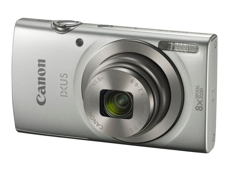 Canon IXUS 175 Compact Digital Camera - 20MP - 8x Optical Zoom - Silver