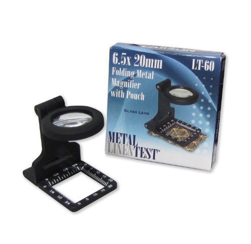 Carson Optical 6x 20mm Metal Loupe with Objective Power
