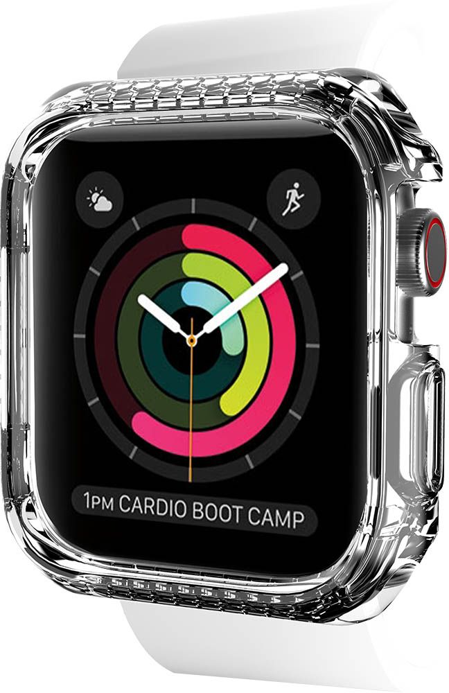 ITSkins ITSpecialRIWatch444TR - Spectrum Clear Apple Watch Series 4 Case, 44mm