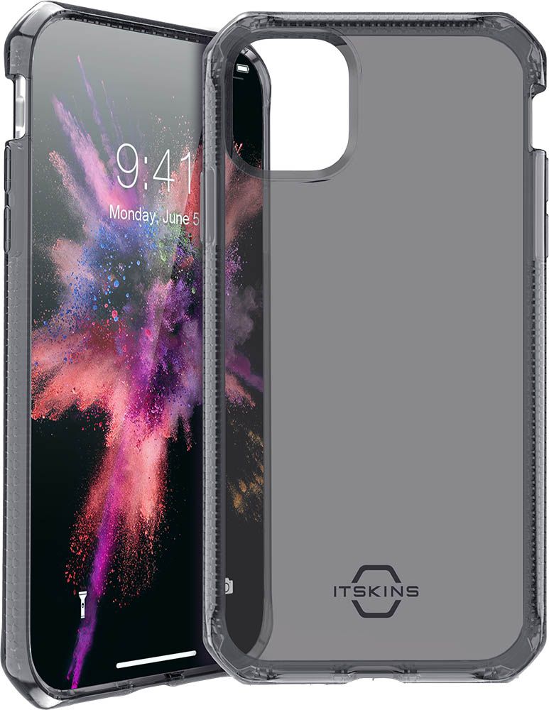 ITSKINS ITSPECLEARIP6119BLK - Spectrum Clear Black IP 11 Case for iPhone 11