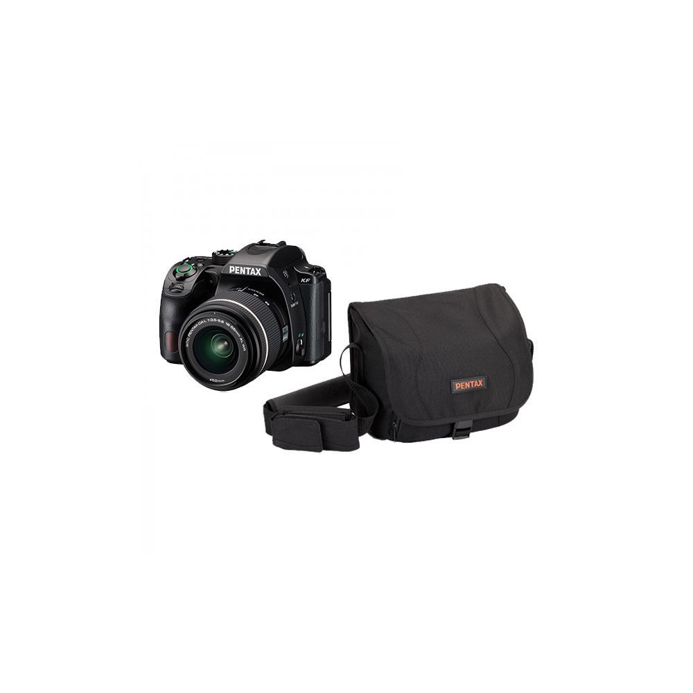 Pentax KF Black Reflex Camera + 18-55mm WR Lens + Bag