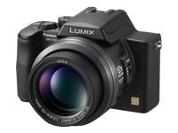 Panasonic CompactK Digital Camera - 5.0MP - 12x Optical Zoom - Leica - Black