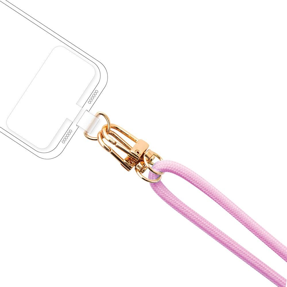 Bigben Connected Universal Phone Shoulder Bag with Pompons (Pink, Size: Small, Color: Pink)