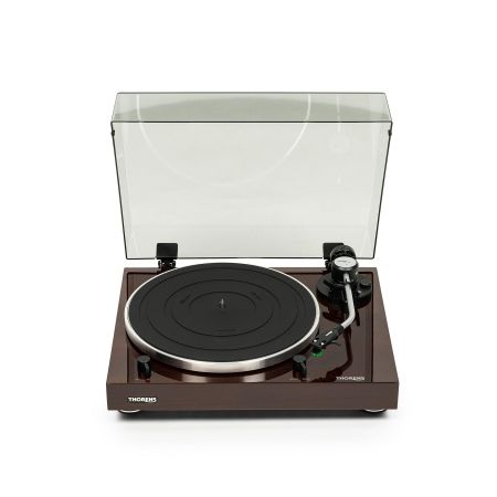 Thorens TD 204 A - Vinyl Plate Turntable with Belt Drive, Walnut Finish