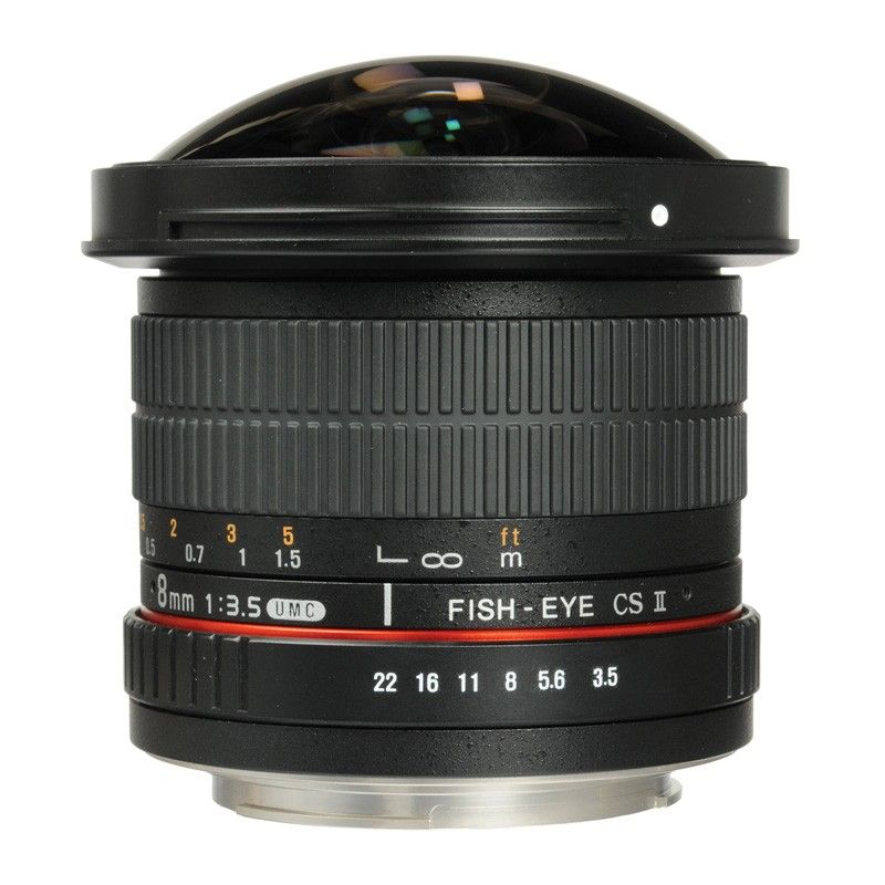 Samyang 8mm f/3.5 UMC CS II Lens for Pentax