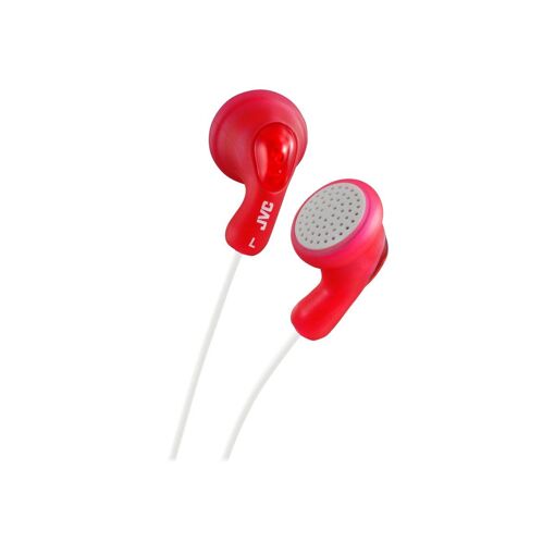 JVC HA-F14 Gumy Headphones - Red
