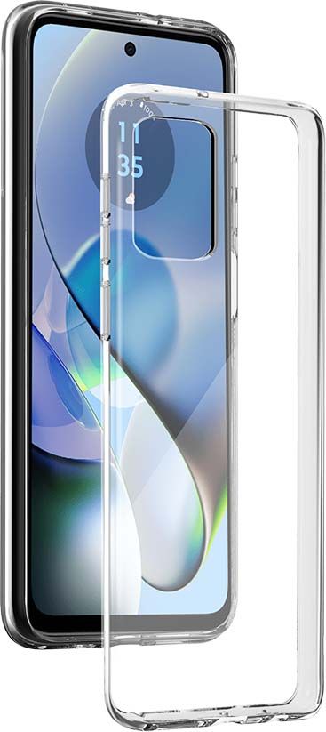 Bigben Connected Silisoft Transparent Motorola G54 5G Case