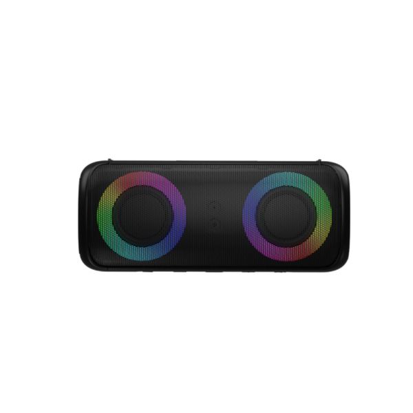 TWS Aurora Pro 2.0 Bluetooth Speaker 20W RGB IPX6 MicroSD BT5.0 Black