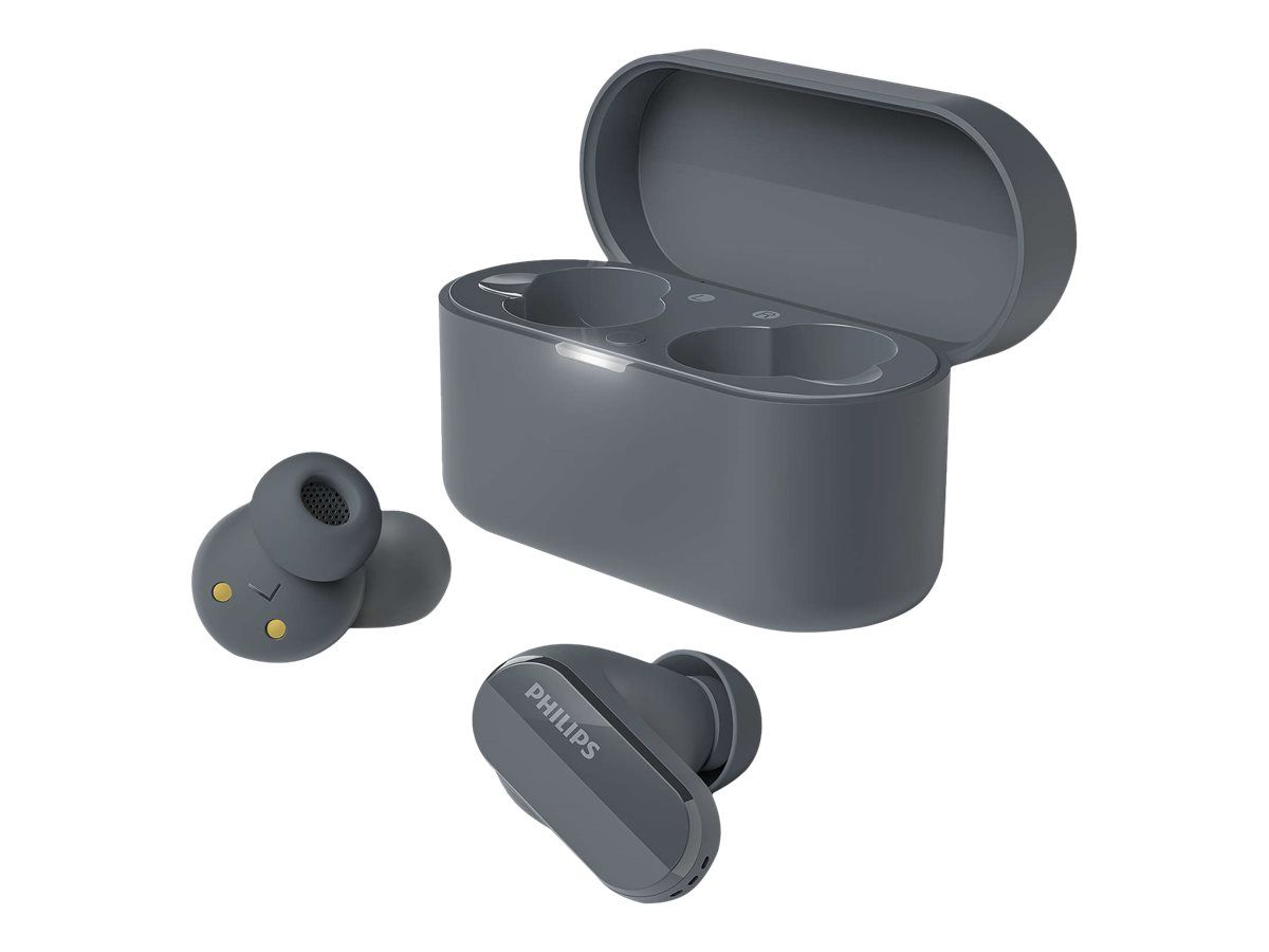 Philips TAT3508 Wireless Headphones with Microphone - In-ear - Bluetooth - Active Noise Cancelling - Black