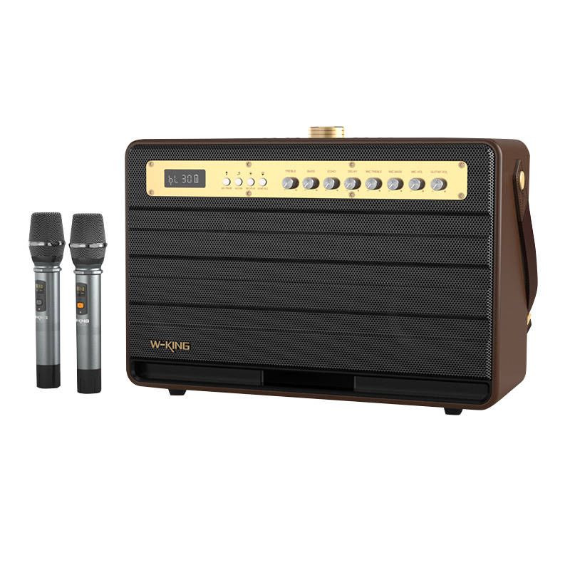 Altavoz Bluetooth W-King K6L 120W (marrón)