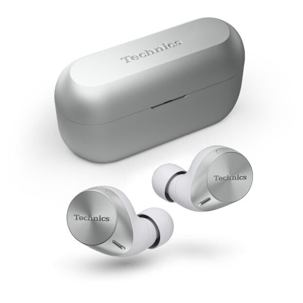 Technics AZ60M2 True Wireless Stereo Earbuds (TWS) Audiophile Bluetooth Headphones Silver