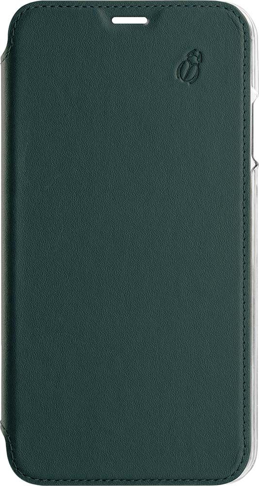 Folio de cuero cristalino Beetlecase para iPhone 6/7/8/SE/SE22 - Verde