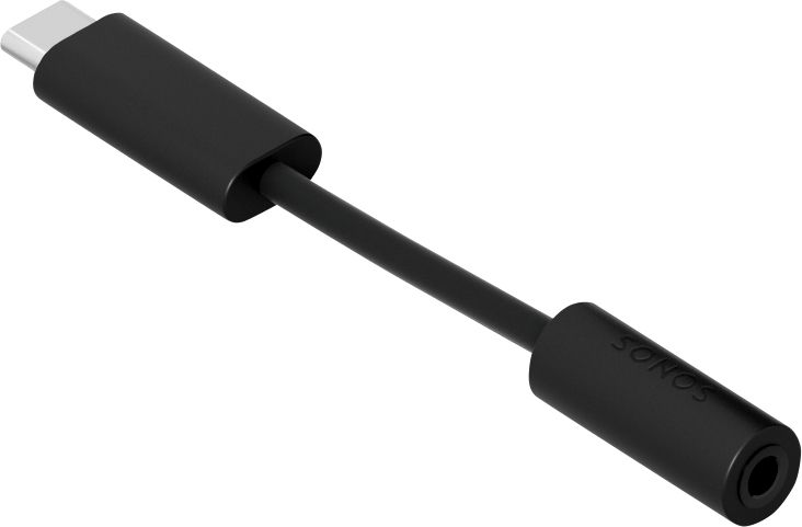 Sonos Audio Cable 0.1m 3.5mm to USB-C Black