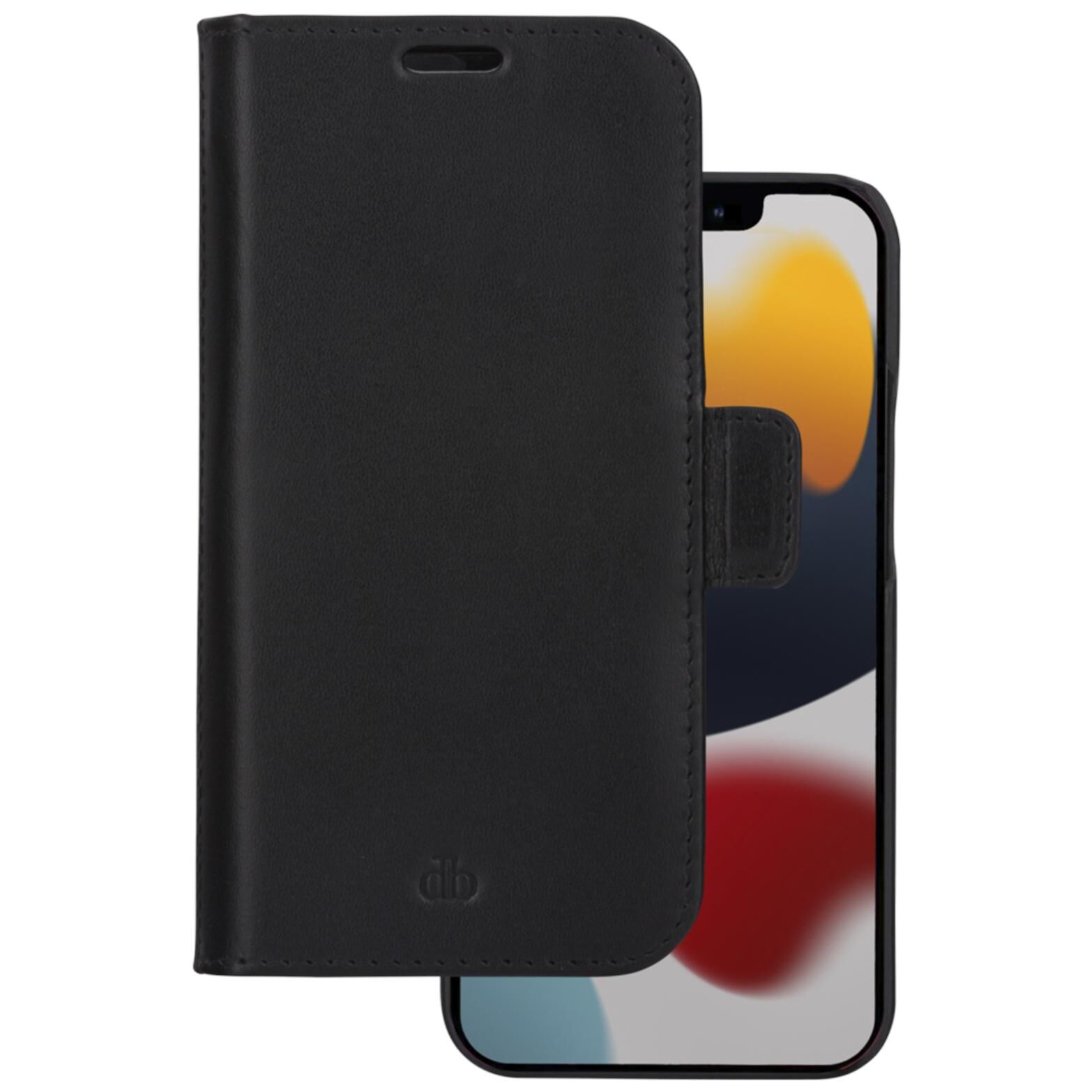 dbramante1928 Lynge Wallet Case for 6.1" Phone - Black for Apple iPhone 12/12 Pro