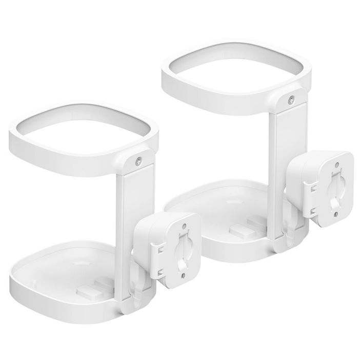 Sonos Wallmount One Speaker Mount, White (Pair)