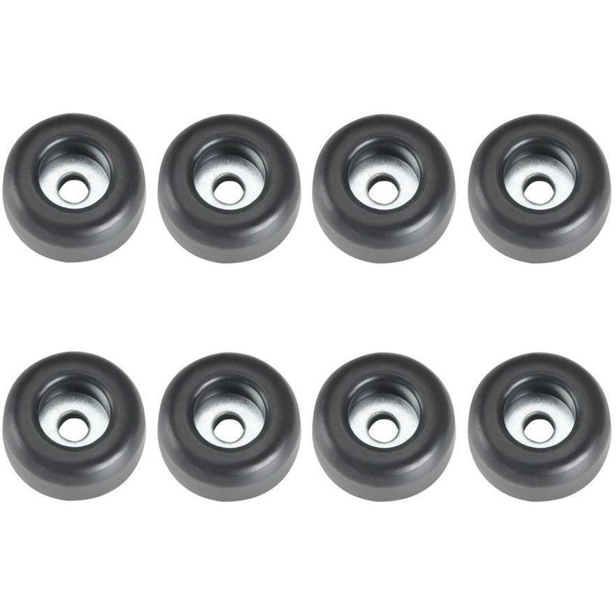 Adam Hall 4900M8AH Rubber Feet, 25 x 11 mm (Pack of 8)