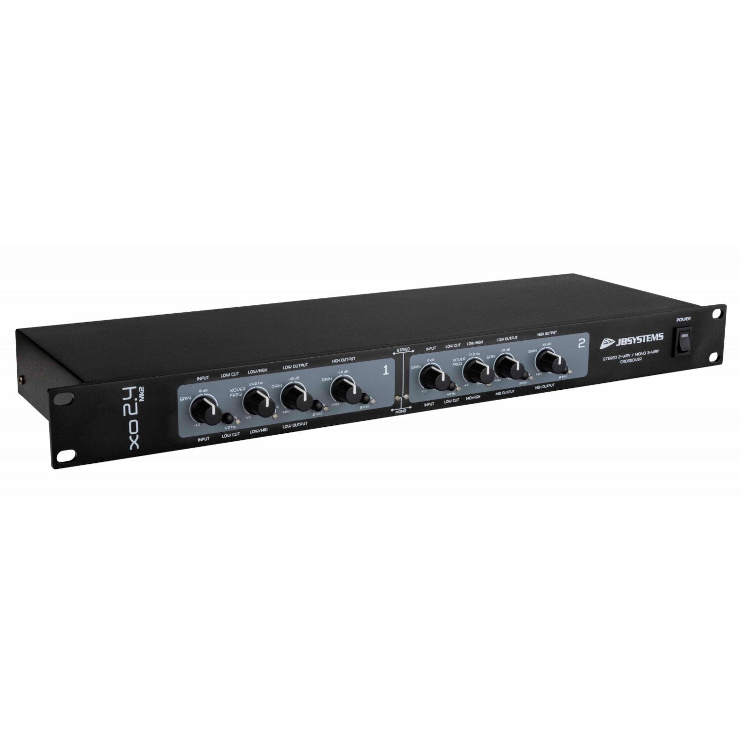 JB Systems XO 2.4 Mk2 Stereo Crossover