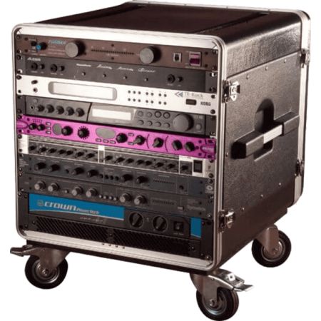 Gator GRC-BASE-10 19" Polyethylene Rack with Wheels