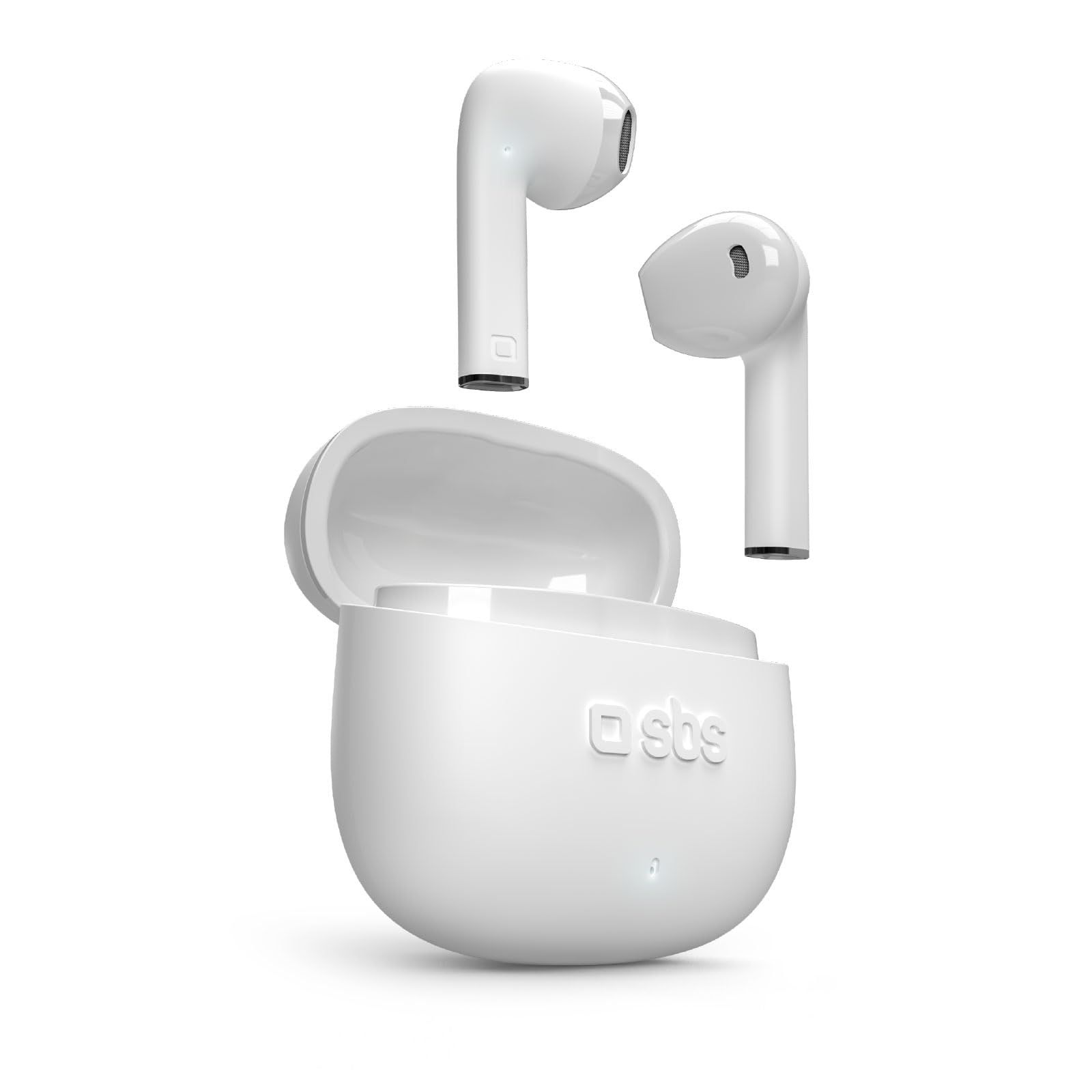 SBS One Color TWS Bluetooth Semi-In-Ear Headphones (3 Hours, Wireless)