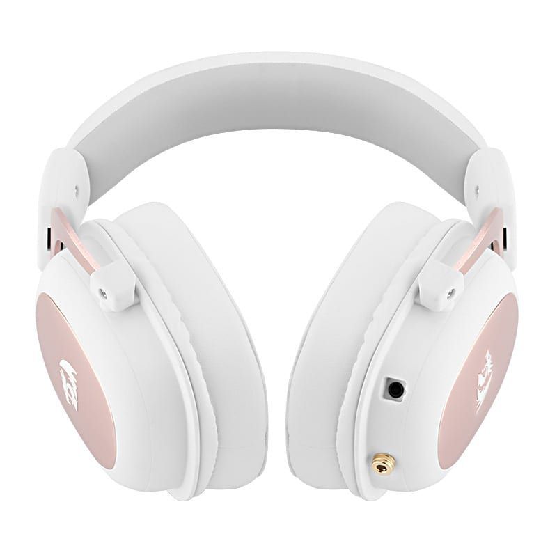 Redragon Gaming Headset, Wired Over-Ear, USB Type-A, 20-20,000 Hz, 2m Cable, 274.5g, White