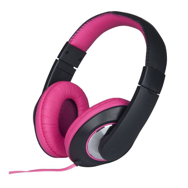 Grundig Headphones (Wired), Pink