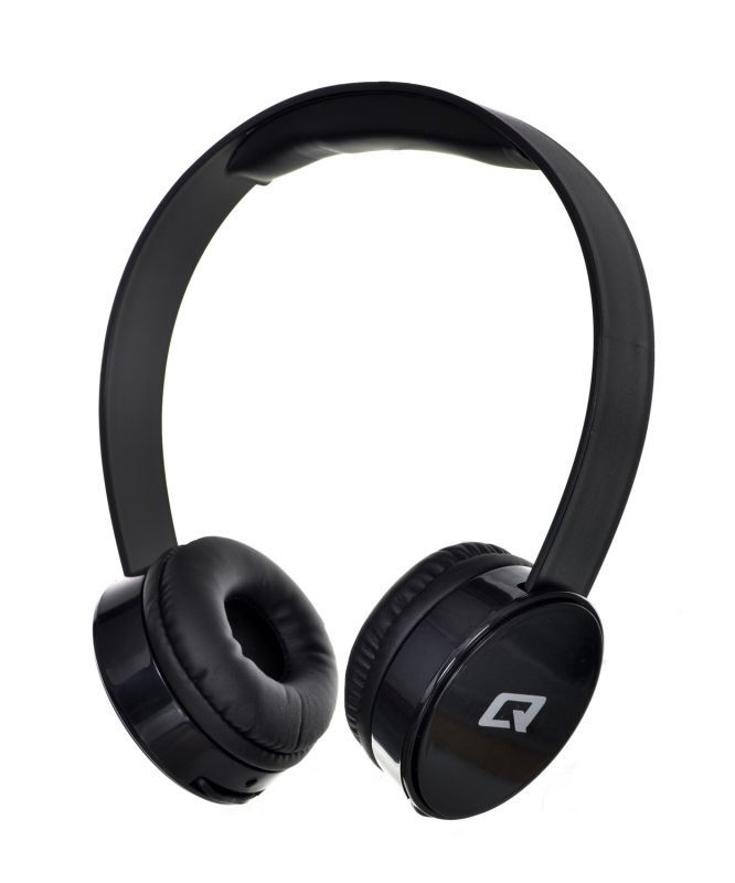 Qoltec 50817 Headphones - Wired, for Calls & Music, Black (NC, Wired)