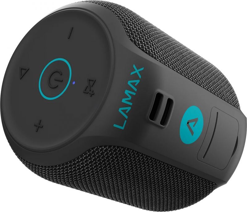 Haut-parleurs Bluetooth Lamax (Autonomie 30h, Portables), Enceinte Sounder2 Mini, Noir