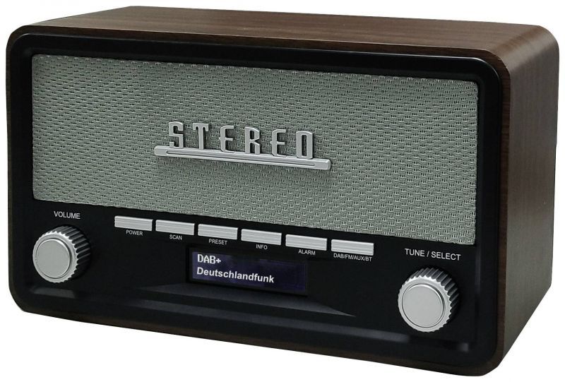 Universum DR 350-21 DAB+ Table Radio, Brown