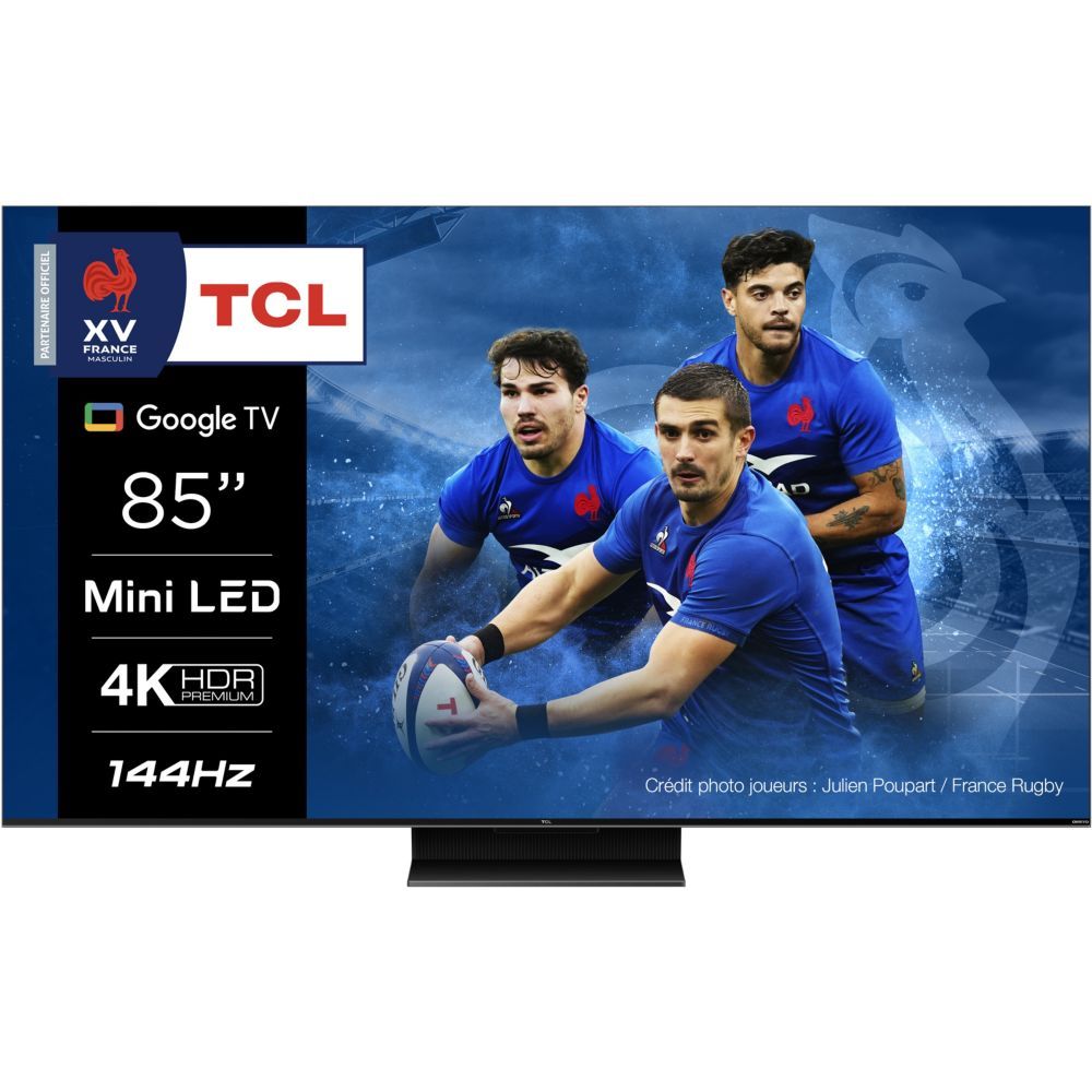 TCL 85C805 QLED Mini LED TV 85" 4K UHD Google