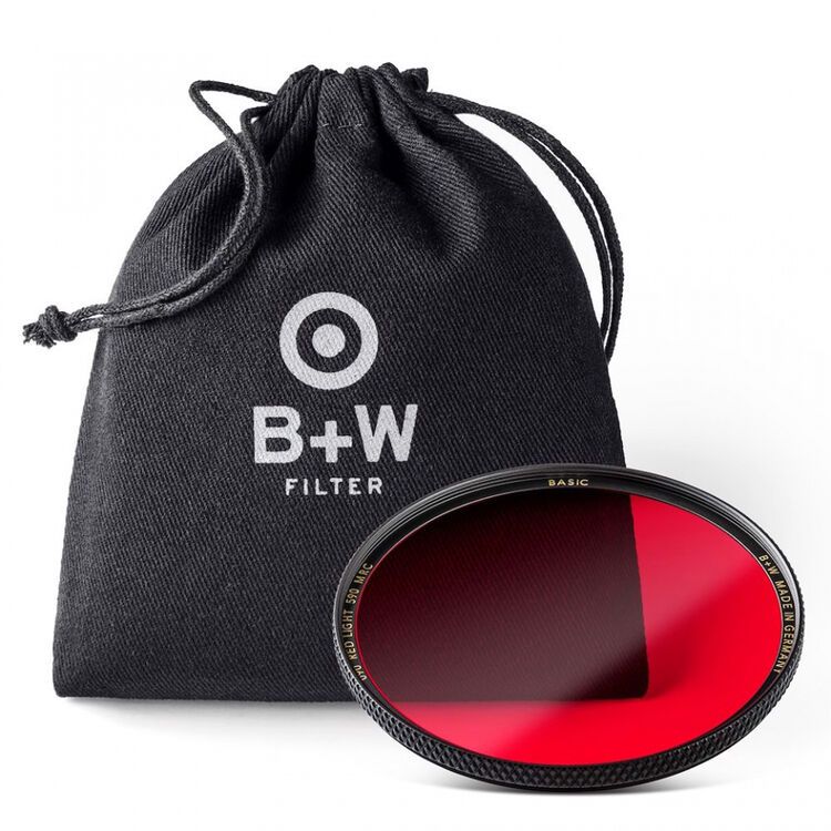 B+W 58mm Red Light MRC Base Filter #590/090