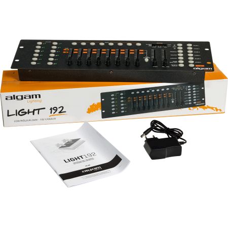 Algam Lighting LIGHT192 - 12-Channel DMX Console with 30 Scene Banks