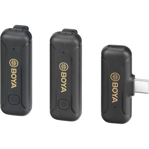Boya BY-WM3T2-U2 2-Channel Wireless Microphone System (USB-C)