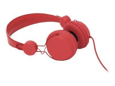 Auriculares con cable Coloud Colors - Circumaural - Rojo (Tamaño: Tamaño único, Color: Rojo)