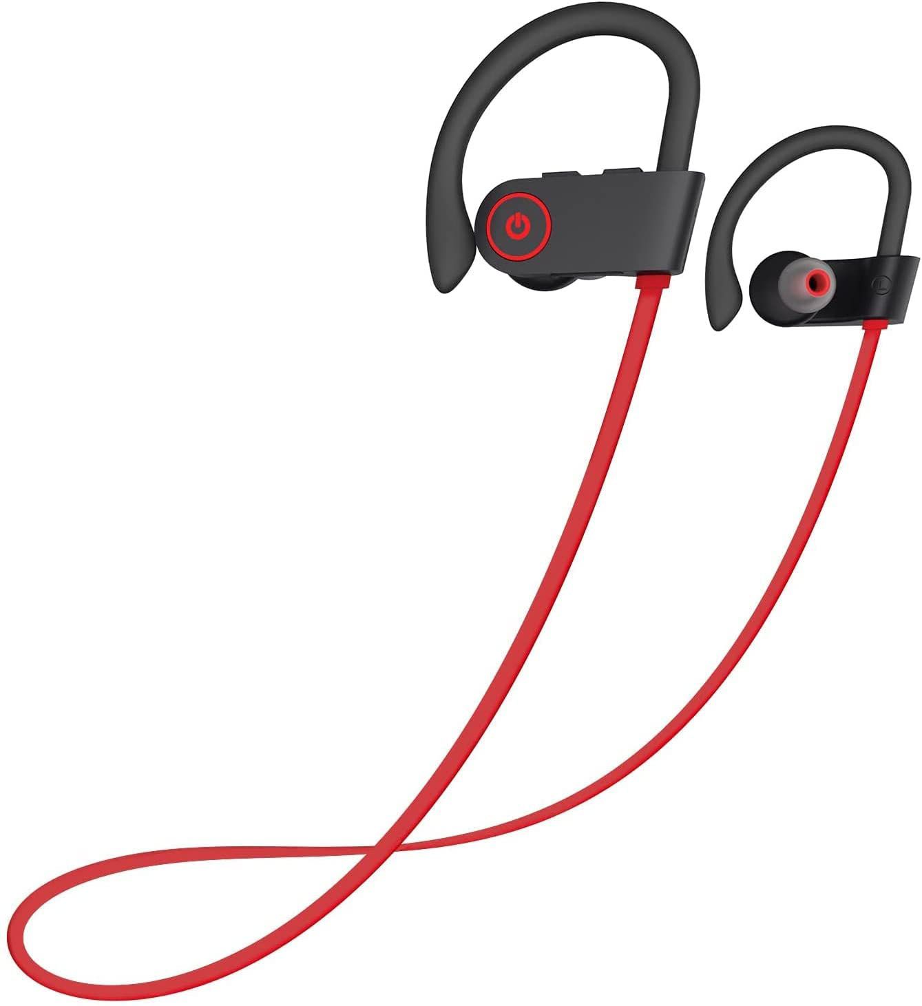 Rayleign Bluetooth Earbuds - Waterproof Wireless Sports Headphones with Microphone, 10-Hour Battery Life, Hi-Fi Sound, IPX7 Rating