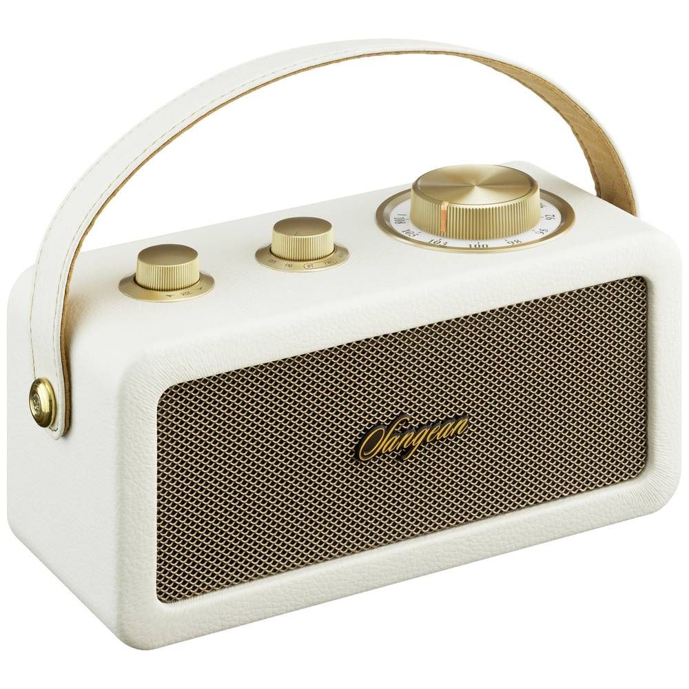 Sangean RA-101 Wireless FM Bluetooth Radio, Ivory