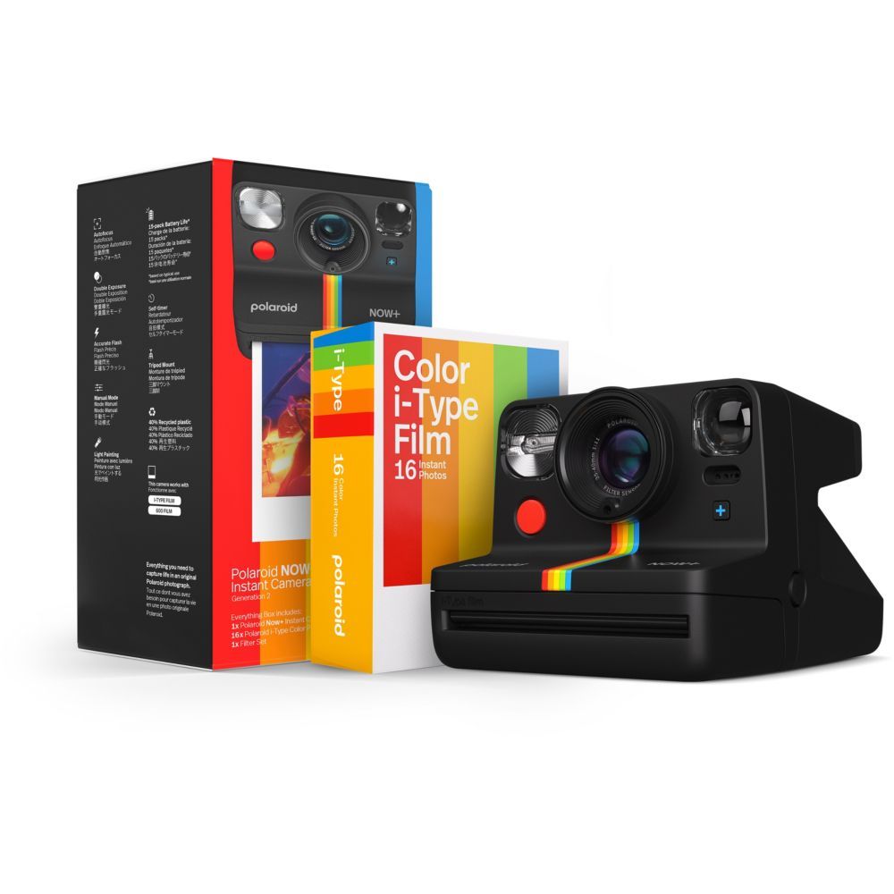 Polaroid Instant Camera, Black