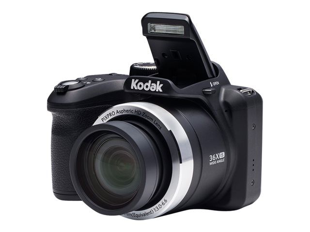 JK Imaging Company Compact Camera - 16.15MP - 720p - 36x Optical Zoom - Black