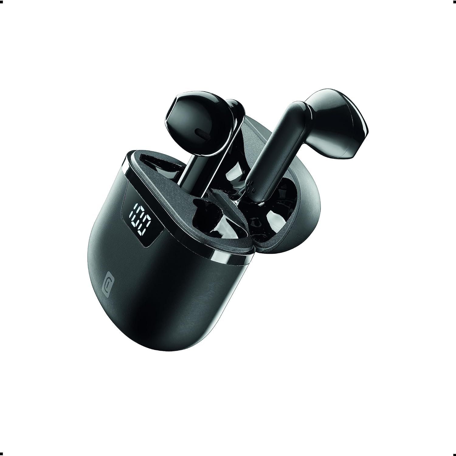 Auriculares inalámbricos Cellularline Seek Pro con estuche de carga