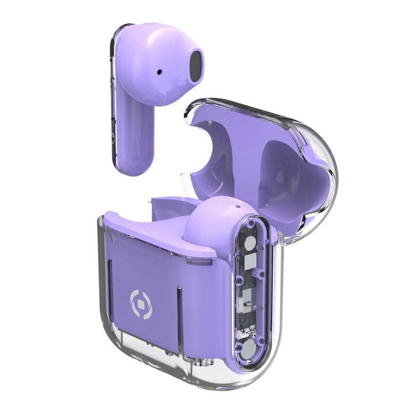 Celly Wireless Headphones Violet