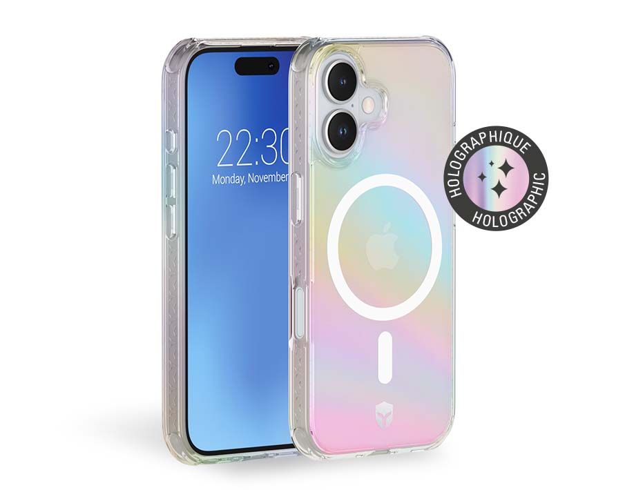 FORCE CASE Air MagSafe Holographic Case for iPhone 16
