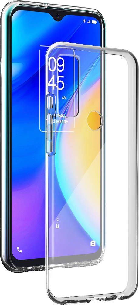 Bigben Connected Silisoft Transparent Case for TCL 20SE - Black