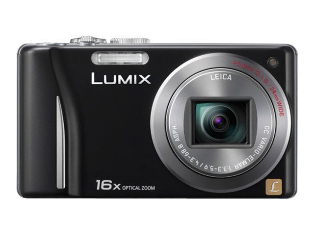 Panasonic Lumix DMC-TZ18 Compact Digital Camera - 14.1MP, 16x Optical Zoom, Leica Black