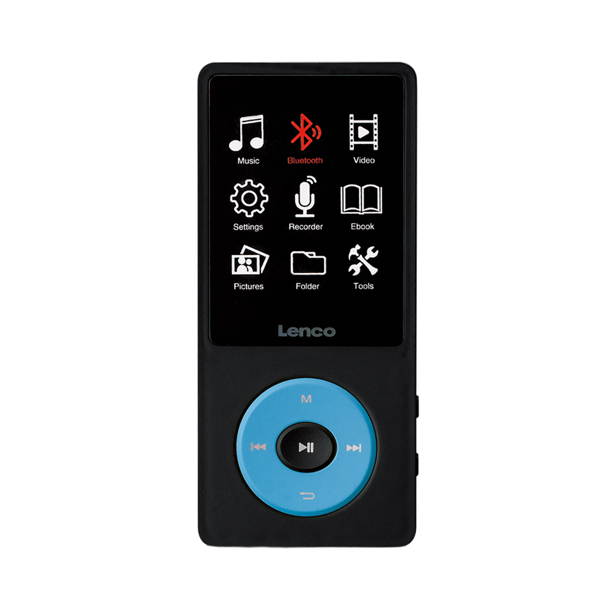 Lenco Xemio-860BU 8GB MP3/MP4 Player with Bluetooth and Internal Memory
